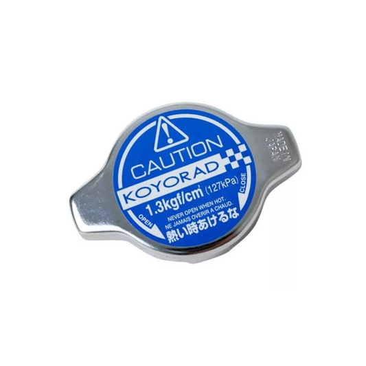 Koyo Hyper Radiator Cap - Shallow Plunger Style - Blue Label