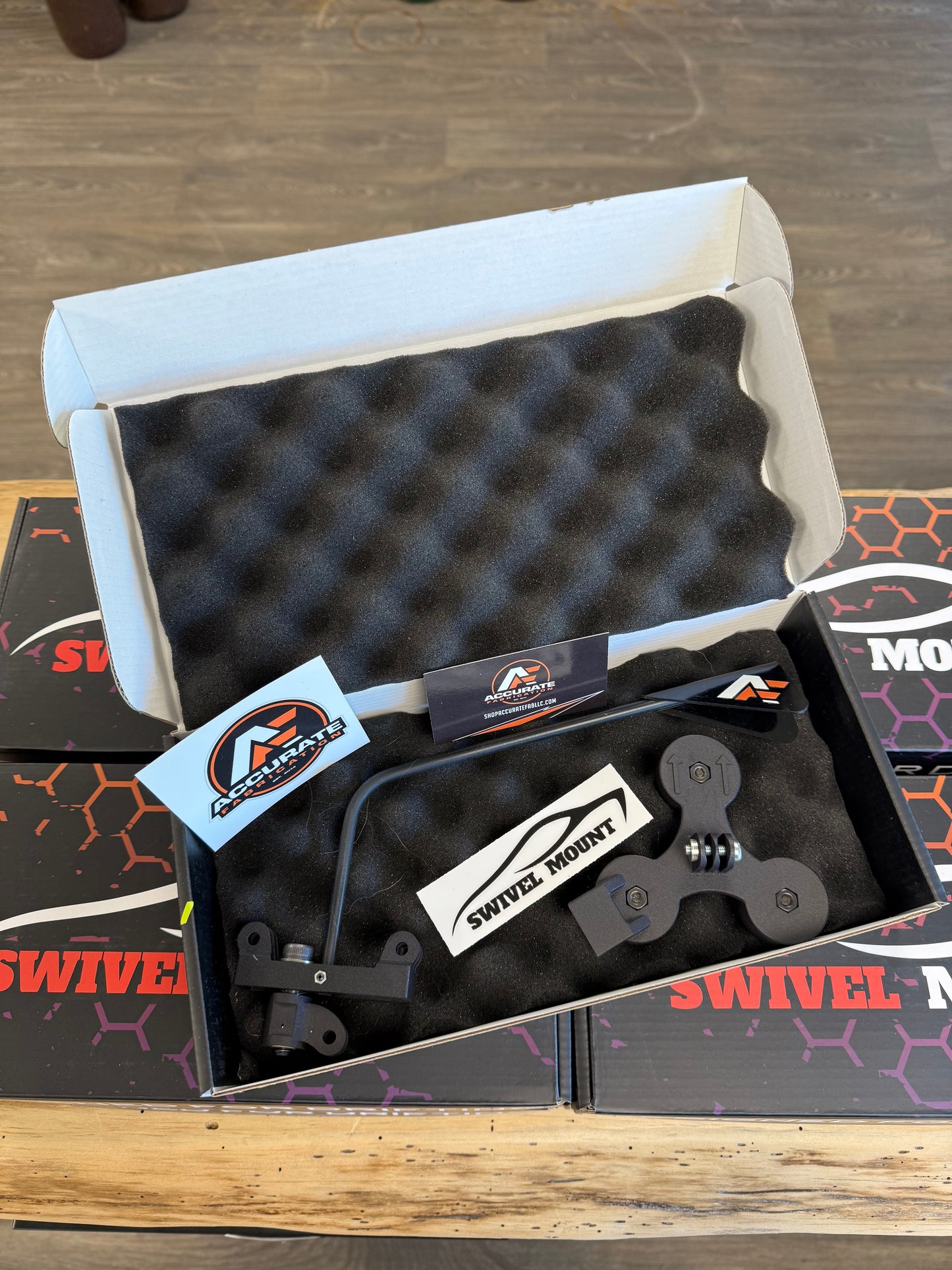 Accurate Fab Swivel Mount