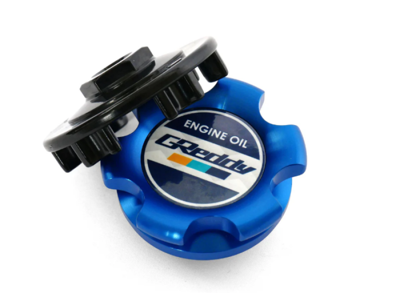 Greddy Type-B Oil Filler Cap Mazda 33.7 - Blue