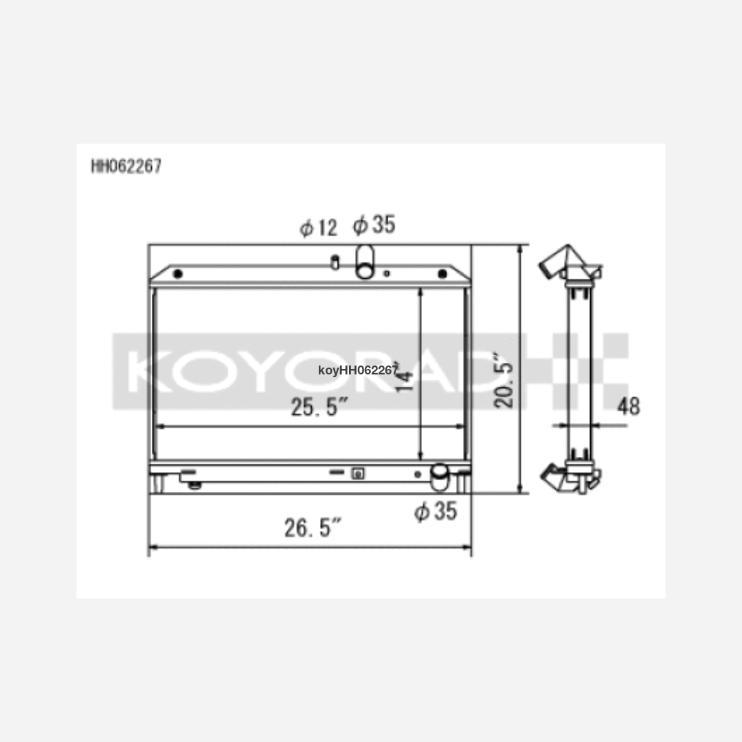 09-11 | Mazda RX-8 1.3L (MT) | Radiator