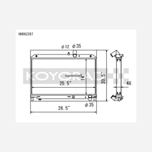 09-11 | Mazda RX-8 1.3L (MT) | Radiator