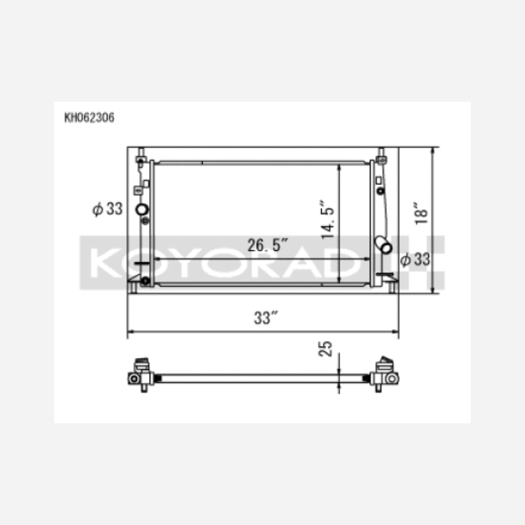 10-14 | Mazda Mazda3/Mazdaspeed3 2.3L/2.5L I4 | Radiator