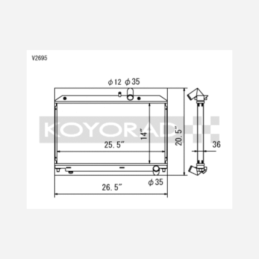 04-08 | Mazda RX-8 1.3L (MT) | Radiator