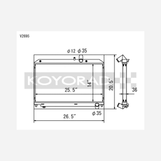 04-08 | Mazda RX-8 1.3L (MT) | Radiator