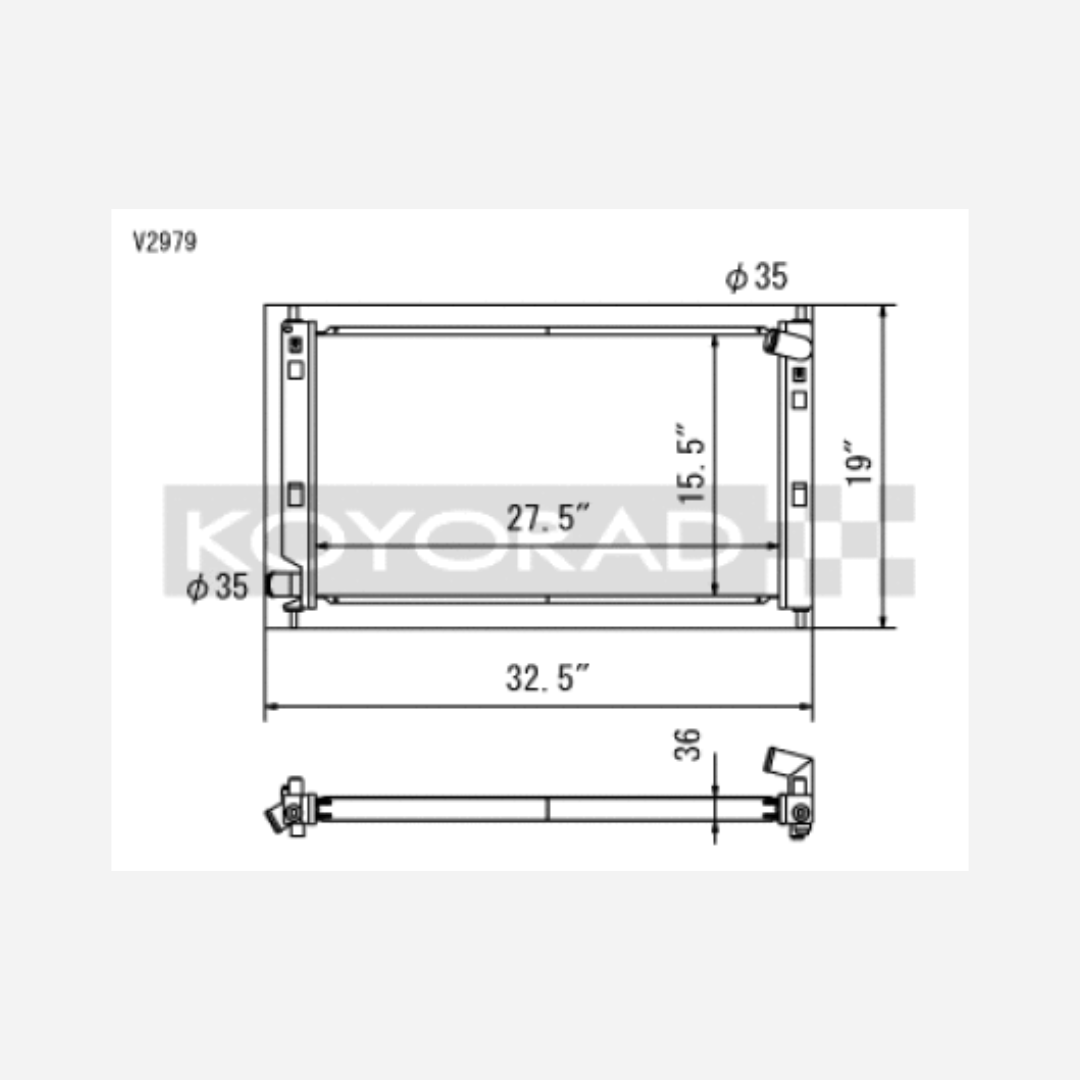 08-09 | Mitsubishi Evolution X (AT/MT) / Ralliart Turbo| Radiator