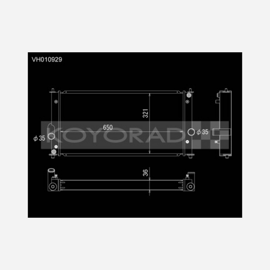 00-05 | Toyota MR2 Spyder 1.8L I4 MT (Manual Transmission) | All-Aluminum Radiator